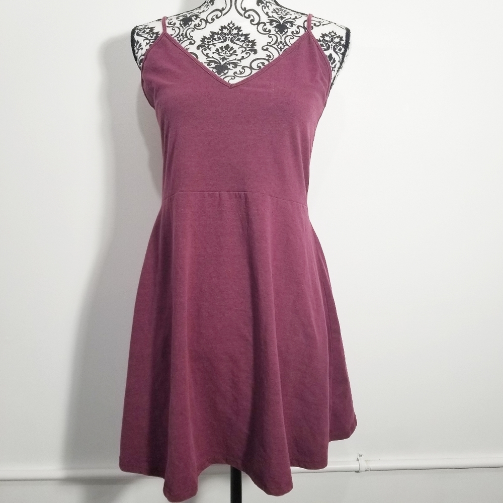 Divided Ajustable Spaghetti Strap Dress Large